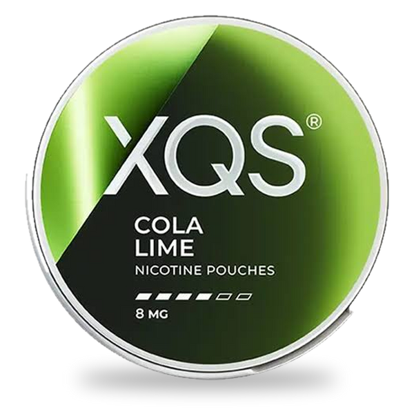 XQS Cola Lime nicotine pouches wholesale | Swepouch

