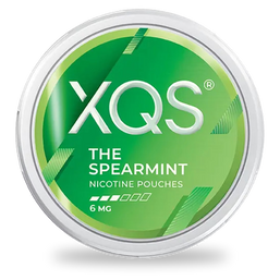 XQS The Spearmint nicotine pouches wholesale | Swepouch

