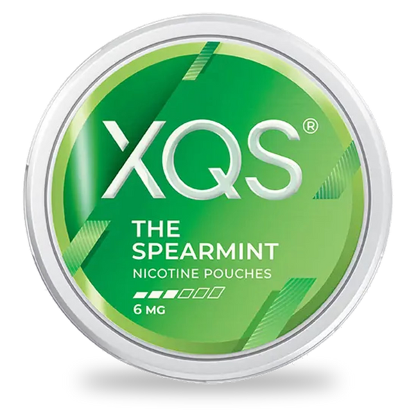 XQS The Spearmint nicotine pouches wholesale | Swepouch
