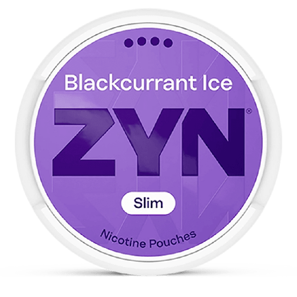 Zyn Slim Black Currant Ice Extra Strong