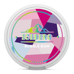 Iceberg bubble gum 30mg nicotine pouches wholesale in Strength Guidance collection | Swepouch