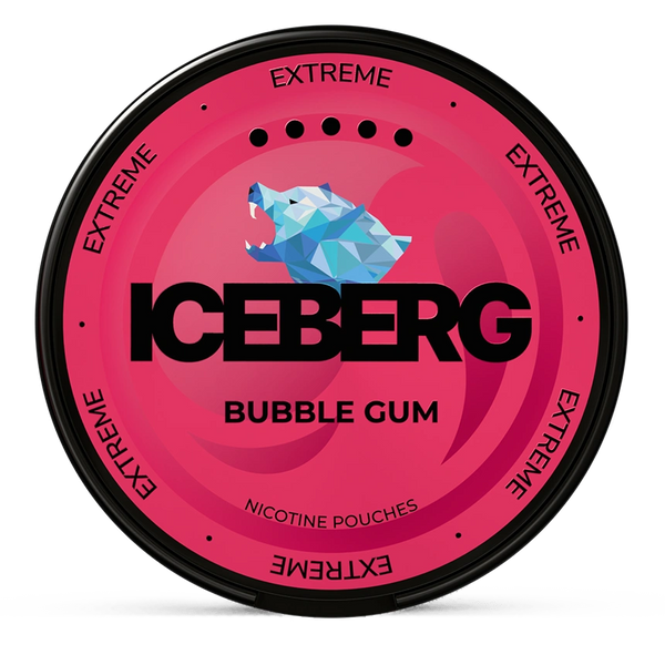 Iceberg bubble gum 40mg nicotine pouches wholesale | Swepouch