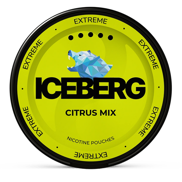 Iceberg citrus mix 40mg nicotine pouches wholesale | Swepouch