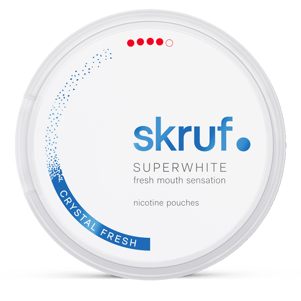 SWEPOUCH skruf crystal fresh 11mg nicotine pouches wholesale | Swepouch