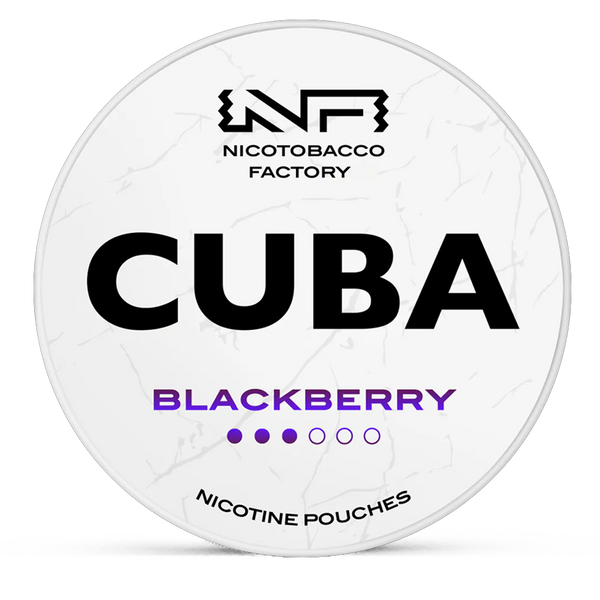 CUBA black currant 10.4mg nicotine pouches wholesale | Swepouch