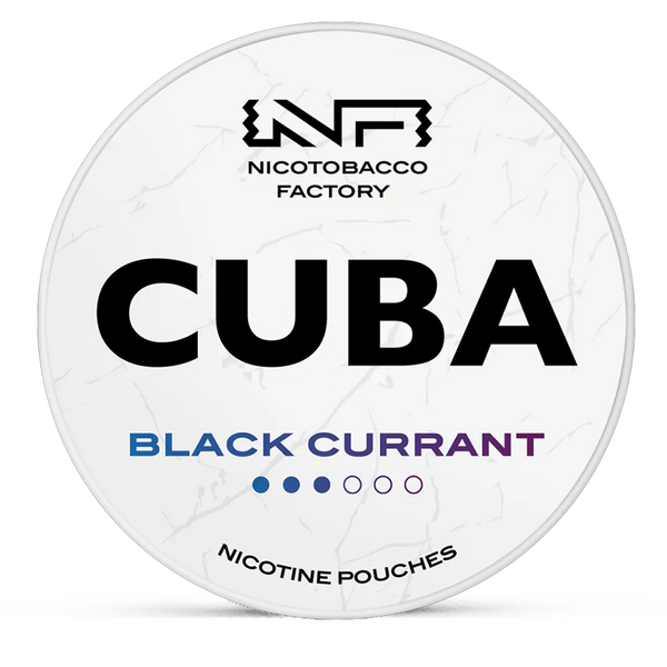 CUBA black currant 16mg nicotine pouches wholesale | Swepouch