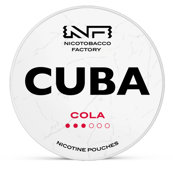 CUBA cola 10.4mg nicotine pouches wholesale | Swepouch