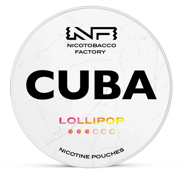 CUBA lollipop 10.4mg nicotine pouches wholesale | Swepouch