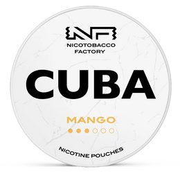 CUBA mango 10.4mg nicotine pouches wholesale in CUBA White collection | Swepouch