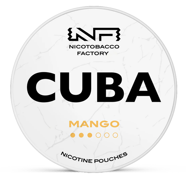 CUBA mango 10.4mg nicotine pouches wholesale | Swepouch