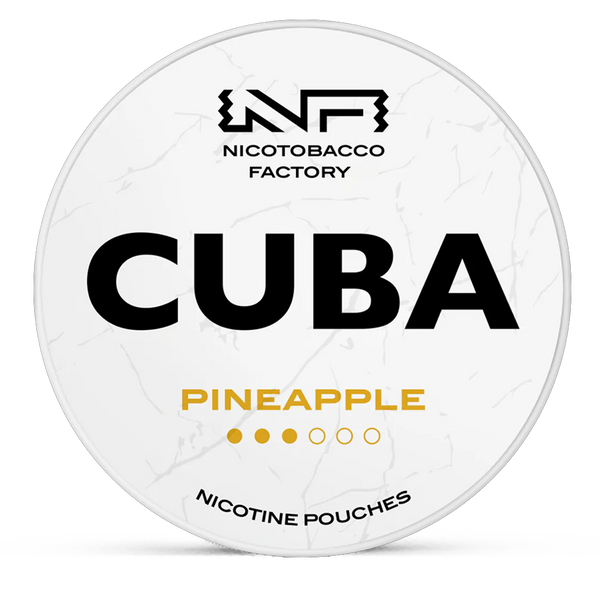 CUBA pineapple 10.4mg nicotine pouches wholesale | Swepouch
