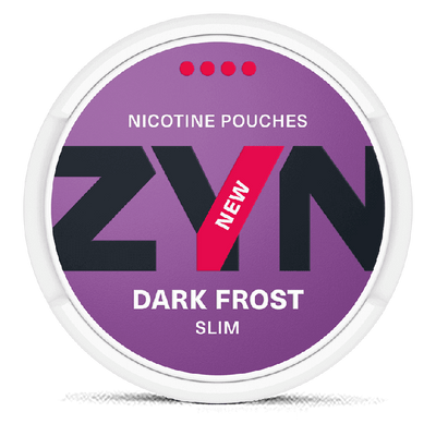 Zyn Slim Dark Frost Extra Strong