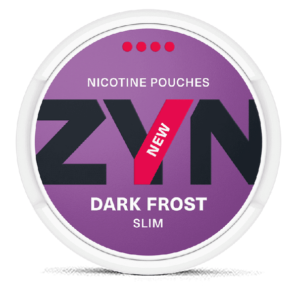 Zyn Slim Dark Frost Extra Strong