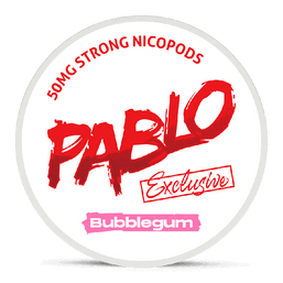 Pablo bubblegum 30mg nicotine pouches wholesale in PABLO collection | Swepouch