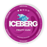 Iceberg Fruity Gum nicotine pouches wholesale | Swepouch
