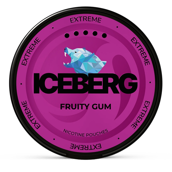 Iceberg fruity gum 40mg nicotine pouches wholesale | Swepouch
