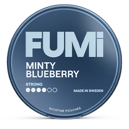 FUMi blueberry 8mg nicotine pouches wholesale in FUMI collection | Swepouch
