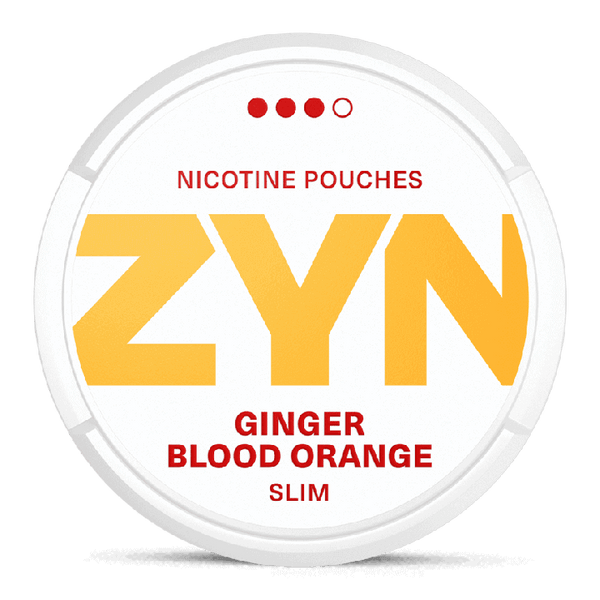 Zyn Slim Ginger Blood Orange Strong