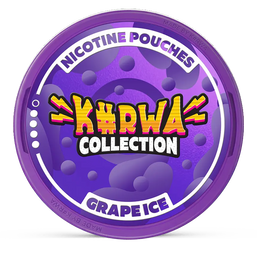 K#rwa Collection grape ice 12mg nicotine pouches wholesale in Strength Guidance collection | Swepouch