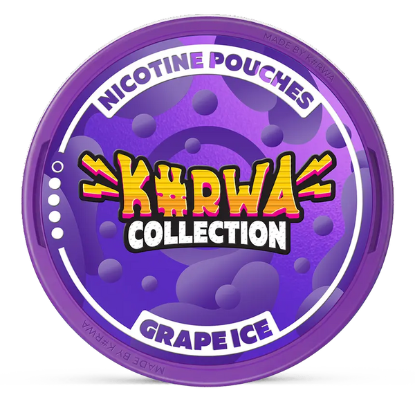 K#rwa Collection grape ice 12mg nicotine pouches wholesale | Swepouch