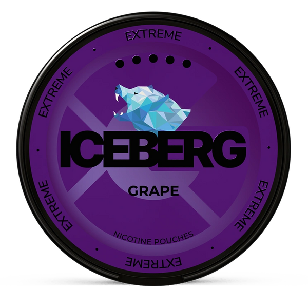 Iceberg grape 40mg nicotine pouches wholesale | Swepouch