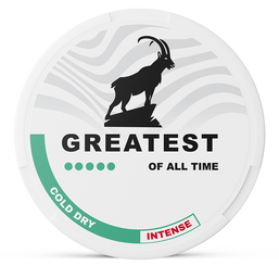 GREATEST greatest cold dry intense 16mg nicotine pouches wholesale in Strength Guidance collection | Swepouch