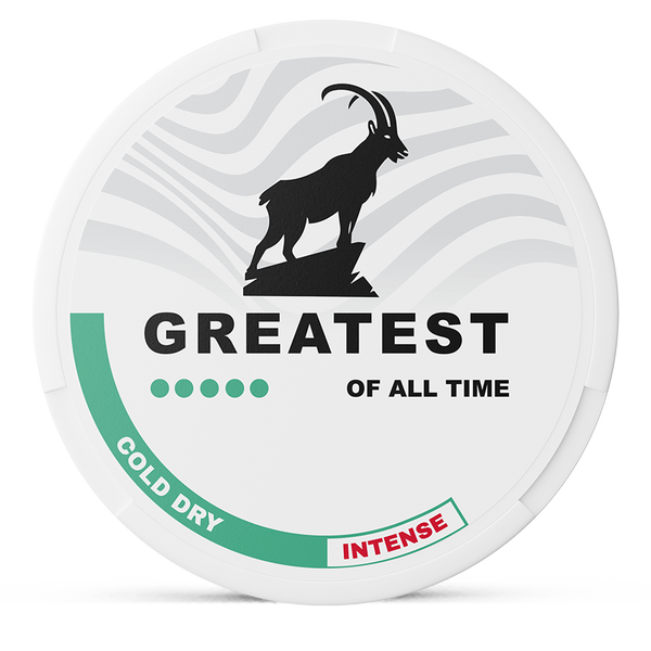 GREATEST greatest cold dry intense 16mg nicotine pouches wholesale | Swepouch