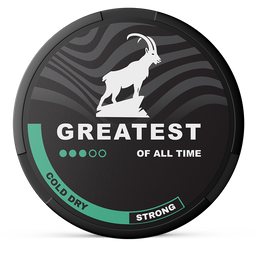 GREATEST greatest cold dry strong 8mg nicotine pouches wholesale in Strength Guidance collection | Swepouch