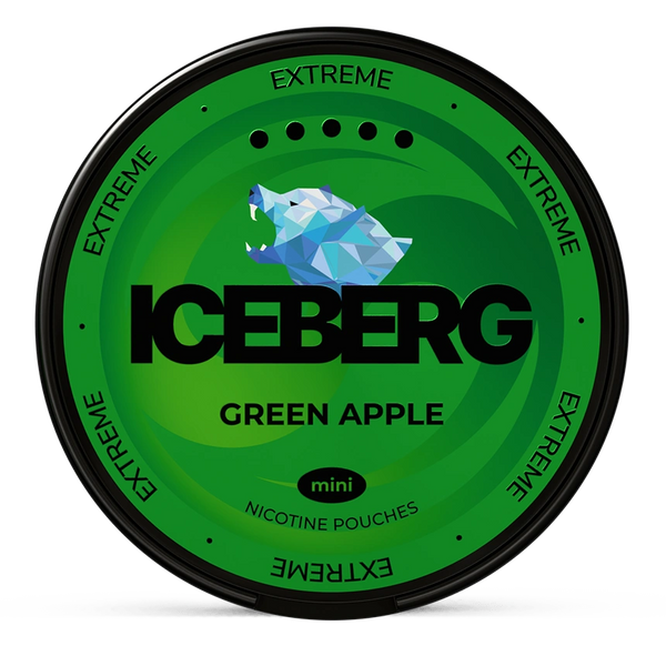 Iceberg green apple 20mg nicotine pouches wholesale | Swepouch