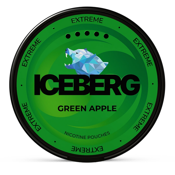 Iceberg green apple 40mg nicotine pouches wholesale | Swepouch