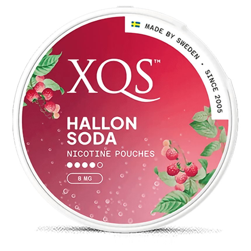 XQS Hallonsoda Strong