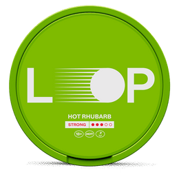 LOOP rhubarb 9.4mg nicotine pouches wholesale in LOOP collection | Swepouch