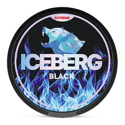 Iceberg black 30mg nicotine pouches wholesale in Strength Guidance collection | Swepouch