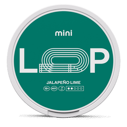 LOOP lime 6.8mg nicotine pouches wholesale in LOOP collection | Swepouch