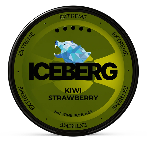 Iceberg kiwi strawberry 40mg nicotine pouches wholesale | Swepouch