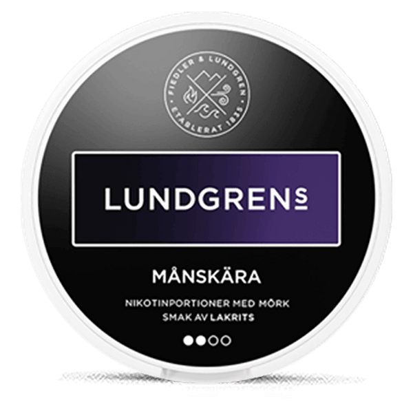 LUNDSGRENS licorice 8mg nicotine pouches wholesale | Swepouch