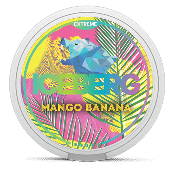 Iceberg mango banana 30mg nicotine pouches wholesale | Swepouch