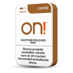 ON! on! coffee 3mg nicotine pouches wholesale | Swepouch