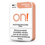 ON! on! tropical spice 3mg nicotine pouches wholesale | Swepouch