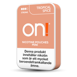 ON! on! tropical spice 3mg nicotine pouches wholesale | Swepouch