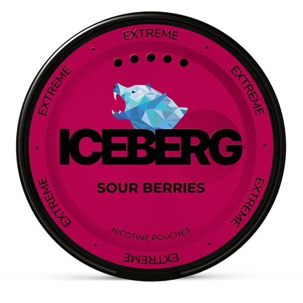 Iceberg sour berries 40mg nicotine pouches wholesale | Swepouch