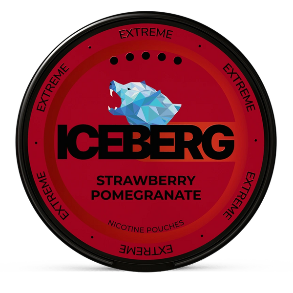 Iceberg strawberry pomegranate 40mg nicotine pouches wholesale | Swepouch