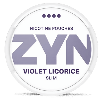 Zyn Slim Violet Licorice Extra Strong
