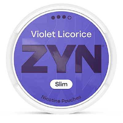 Zyn Slim Violet Licorice Strong New