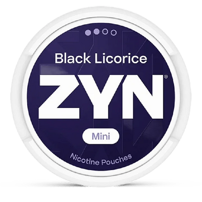 Zyn Mini Dry Black Licorice 3 Mg