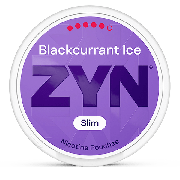 Zyn Slim Black Currant Ice Super Strong